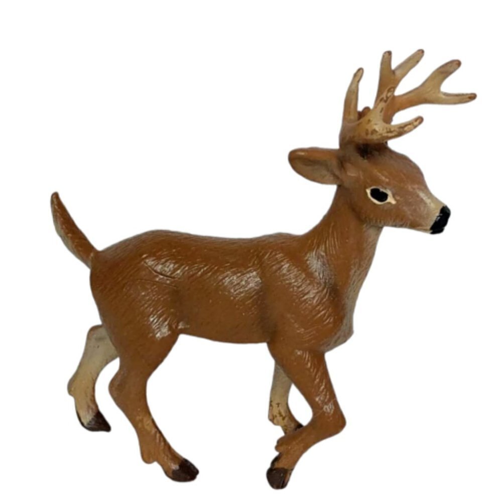 Safari Ltd Stag Deer Buck Animal Figurine 3.25 Inch